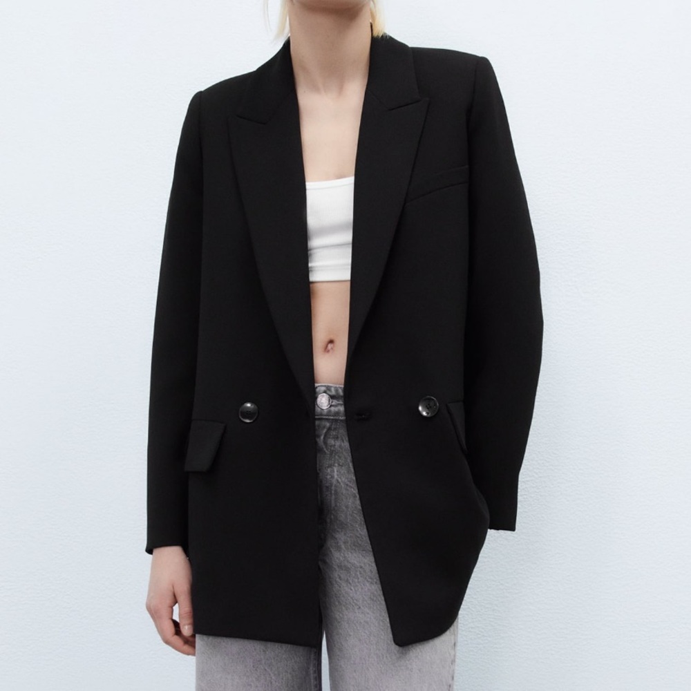 🌸Zara flowy blazer 2023 collection